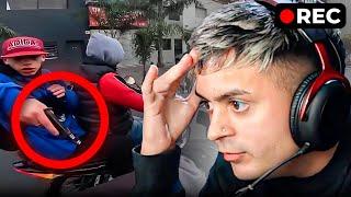 INTENTO de ROBO CAPTADO en CAMARA   REACCION  ️