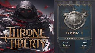 Throne and Liberty PvP — Rank 1 BowDagger 1vX Highlights  High Movement Assassin