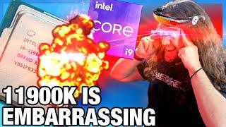 Pathetic Intel Core i9-11900K CPU Review & Benchmarks Gaming Power Production