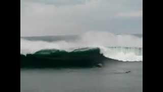 Tsunami at Noda port near Kuji Iwate Prefecture