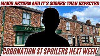 Coronation Street Shocker Major Character Returns Sooner Than Expected  #Corrie