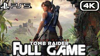 SHADOW OF THE TOMB RAIDER PS5 Gameplay Walkthrough FULL GAME 4K 60FPS No Commentary