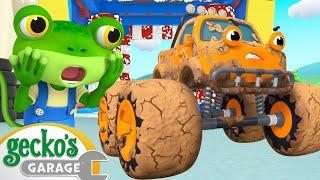 Max & Molly Mudbath  Geckos Garage  Cartoons For Kids  Toddler Fun Learning