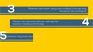 BPH Inti Himpunan Mahasiswa Kriminologi 2015.