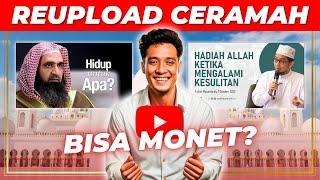 300 Juta dari Konten Reupload Ceramah di Youtube  Cari Uang di Youtube