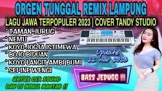 ORGEN TUNGGAL REMIX LAMPUNG  LAGU JAWA TERPOPULER 2023  Taman jurug Nemu Bojo biduan