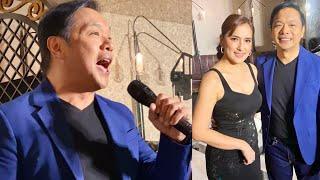 ARA Mina’s Hubby Hindi Nagpakabog Kumanta Rin si DAVE Almarinez On His 50th Birthday Party