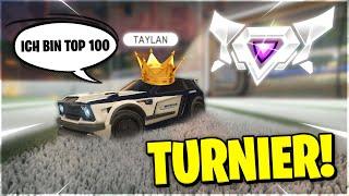 Ich SPIELE ein SEASON 12 SUPERSONIC LEGEND MMR Turnier mit TOP 100 SPIELER Taylan  Rocket League