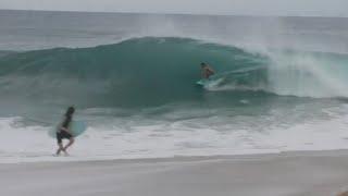 Mexico Secret Shore Break Going Off