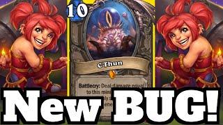 THIS IS ILLEGAL New Cthun Maxima BUG  Hearthstone