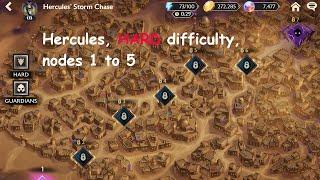 Hercules event HARD difficulty  Nodes 1 to 5  Disney Mirrorverse