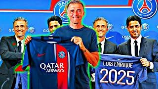 Luis Enrique named as Psg new manager  Nasser Al-Khelaifi says Mbappe must sign a new contract