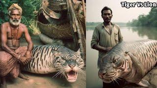 Mutant Fish Tiger The Expert TigerTige vs Lion #tiger #lion