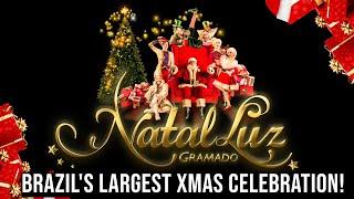 WORLDS BEST CHRISTMAS CELEBRATIONS NATAL LUZ GRAMADO BRAZIL 