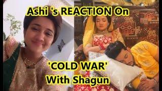 Meet Serial  Ashi Singhs BIG REACTION On COLD WAR With Meet Co-star Shagun Pandey 