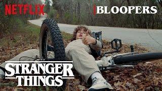 Stranger Things Season 2 Bloopers  Netflix