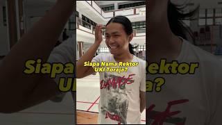 Waduh Gak Bahaya Tah? Nama Rektor UKI Toraja #beduima