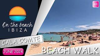 Cala Comte June 2024 Beach Walk YouTube 4K