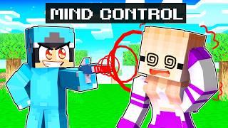 Minecraft But I MIND CONTROL my CRAZY POPULAR FAN GIRL