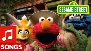 Sesame Street Dinosaurs on Sesame Street