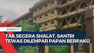 Pengasuh Pondok Pesantren Lempar Papan Kayu ke Santri Emosi karena Korban Tak Kunjung Shalat