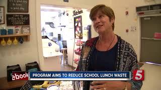 School system works to reduce school lunch waste