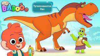 Learn DINOSAURS with Club Baboo DINO FACTS  Learning about the T-Rex and more Dinos