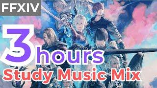 Relaxing FF14 Music Study Music 3 hours  relaxing calm game music FFXIV OST  endwalker 파이널판타지14