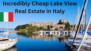 Incredibly Cheap Lake View Real Estate in Italy.