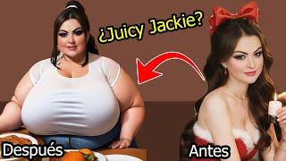 El multiverso de Juicy Jackie SSBBW generada con la AI plus size y body positive.