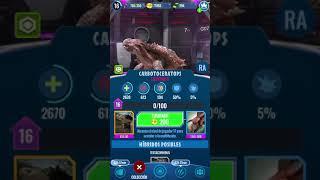 Creando al carbotoceratops y desbloqueado tsintamoth