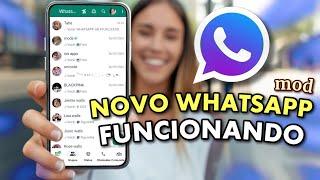 NOVO WHATSAPP PARECE MUITO COM O GB funcionando espelhamento ADWHATASAPP fácil de baixar