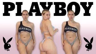 Playboy x Yandy Swimwear Try On Haul - Bikinis & One Pieces