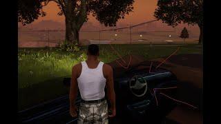 They messed up the steering wheel... GTA San Andreas Definitive Edition bug