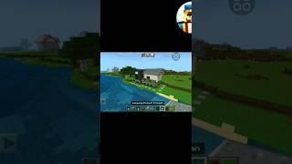 cara membuat rumah sederhana  minecraft #minecraft #shorts #viral #mcpe #youtubeviral #videoviral