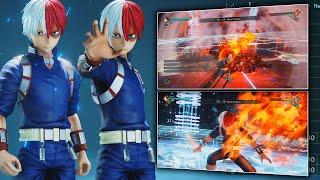 ALL Shoto Todoroki SPECIAL MOVES & AWAKENING JUMP FORCE Season 2 DLC