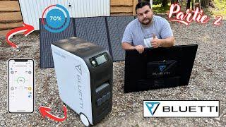 Je Reçois & Teste la station dénergie solaire bluetti EP 500 Pro part 2