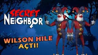 WILSON HİLE AÇTI OYUNDA 2 WILSON VAR  Secret Neighbor MULTIPLAYER