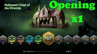 Dota 2 - Opening x1 Hallowed Chest of the Diretide