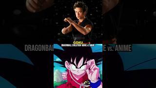 Dragonball Evolution Movie vs. Anime