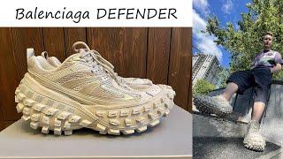 Balenciaga Defender - Обзор  на ноге + история о том как по swift через cdek forward покупать