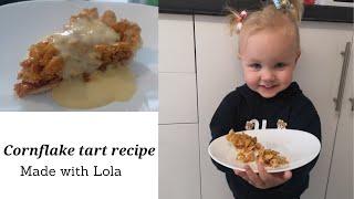 Cornflake Tart Recipe  Make Cornflake Tart at Home  Easy Recipe