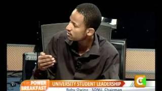 Power Interview with Babu Owino-SONUChairman Part 1