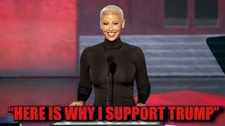 Amber Rose CRUSHES LIBERAL MEDIA With RNC Speech