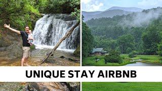 This Airbnb has its own Private Waterfall