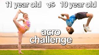 BOY vs GIRL Acro Gymnastics Challenge DONT Ship Them 