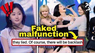 NMIXX receives backlash after viral technical difficulty revealed to be staged #kpop