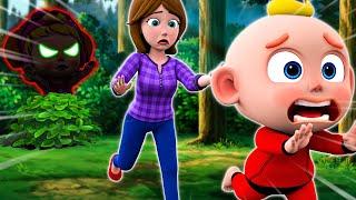 Who Took The Baby?  Oh no Little Sister Got Lost  NEW Funny Nursery Rhymes For Kids