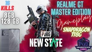 #9  REALME GT MASTER EDITION GAMEPLAY  PUBG NEW STATE  Ultra Max Graphics  SNAPDRAGON 778G 