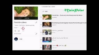 Removing Deleted Videos from your Favorite Folder _ إزالة مقاطع الفيديوهات المحذوفة